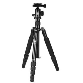 Resim Sirui T-1005X 5 Kademeli Alüminyum Tripod ve G-10KX Ball Head Kafa 