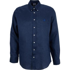 Resim Brooks Brothers Lacivert Erkek Düğmeli Regular Fit Gömlek BBSS26MSH022 