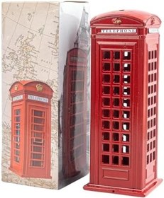 Resim Telefon Kulübesi Metal Kumbara İngiltere Londra 18cm 