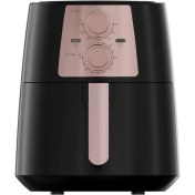 Resim 5,5 Lt Sürüşlü Kızartma Makinesi Pembe Renkli LX-FC5638 