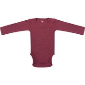 Resim Bordo Unisex Bebek Modal Bebek Takım 