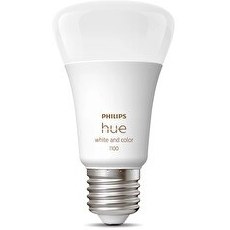 Resim Philips Huewca 9-75W Renkli Akıllı Ampul E27 Bluetooth Özellikli Aydınlatma 