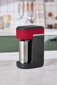 Resim Mono Cherry Red Filtre Kahve Makinesi 