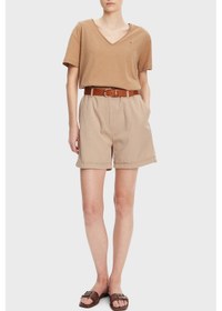 Resim Tommy Hilfiger Bayan Short Ww0ww44762 Aeg Bej Bej 