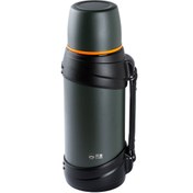 Resim DKADI OKADI YEŞİL PASLANMAZ ÇELİK TUTACAKLI TERMOS 2LT 