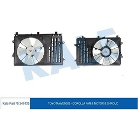 Resim KALE 347435 FAN MOTORU DAVLUMBAZLI YARIS 01-05 A4 3.0 1.8T QUATTR 