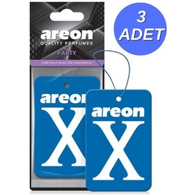 Resim Areon X Party 3'lü Oto Araç Kokusu 