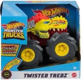 Resim Hot Wheels Monster Trucks 1:43 Çek Bırak Araba Mega-Wrex GVK44 GVK37 