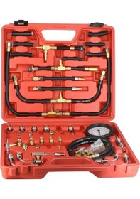Resim Nt Tools Yakıt Sistemi Basıncı Test Cihazı Basınç Ölçer Ölçme Kiti Seti 45 Parça 