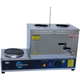 Resim Armeka Platin 20 Litre Pleytli Çay Kazanı & Kahve Ve Çay Ocağı 
