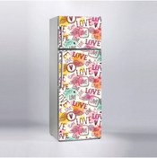 Resim Jasmin2020 Buzdolabı Sticker Kaplama Etiketi Love Aşk 