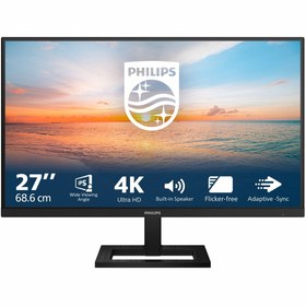 Resim Philips 27E1N1800AE 27" 60Hz 4Ms HDMI+DP HDR UHD Adaptive-Sync IPS Vesa Monitör 