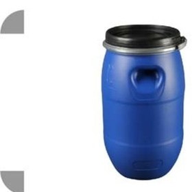 Resim Tehlikeli Atık Bidonu Metal Çemberli 60 L 