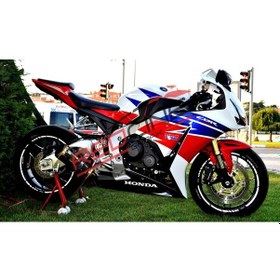 Resim Reflektif Beyaz Kesikli Jant Şeridi 