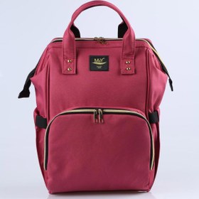 Resim Mysis Moda 6610 Çok Amaçlı Unisex Bebek Bakım Çantası Bordo 