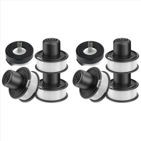 Resim Explosion1 6x A6226-XJ Strımmer Mukak Siyah+Decker Grasmer Ile Yanıplı GL250 GL310&#39 U Strimmer Makara Kapağı ile Değiştirin (Yurt Dışından) 