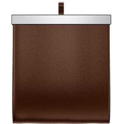 Resim Fortunelane Araba İçin Sırt Çantası - Su Geçirmez, Büyük Kapasiteli, Magnetik Açılışlı, Deri Aluminyum, Kahverengi 