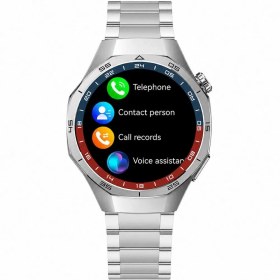 Resim Haino Teko Amoled Ekran WaterProof 3 Kordonlu Akıllı Saat Gümüş Teko25 
