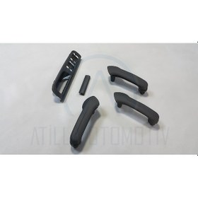 Resim VOLKSWAGEN BORA İÇ KAPI ÇEKME KOLU 4 KAPI TAKIM SİYAH 