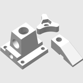 Resim Fly3D Tertial Plastik Sabitleme Seti 