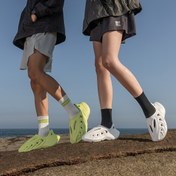 Resim 1 Çift Kadınlar Yaz Spor Kaydırma - Katı Renk EVA Slip-On Terlikler ile Kaymaz Yumuşak Taban, Solukalanabilir İç/Dış Mekan Rahatlık Kum Yalın Tasarım 