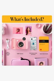 Resim Kodak Smile+ 10MP Anında Kamera ve Bluetooth Fotoğraf Yazıcısı 
