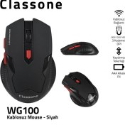 Resim Classone WG100 Gaming Serisi Kablosuz Mouse 