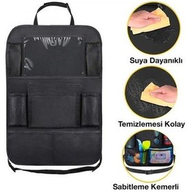 Resim Coofbe Oxford Kumaş 8 Bölmeli Araç Koltuk Arkası Organizer Araç Telefon Tablet Eşya Tutucu Düzenleyici 