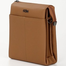 Resim Gönderi(R) Gönderi R Taba Uzun Askılı Hakiki Deri Evrak Omuz Çantası Taba 