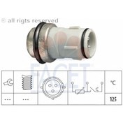 Resim Vw Üç Fişli Hararet Müşürü 125 °C 053919501A Gri Facet 7.3533 