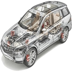 Resim Otosen Swag 10107456 Radyator Fanı (Komple) W211 0208 W221 0513 C216 0613 R199 04 