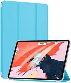Resim Microsonic Apple iPad Pro 12.9'' 2018 (A1876-A2014-A1895-A1983) için Kılıf Smart Case ve arka Kapak Mavi [iPad Pro 12.9 2018 ile Uyumlu Kılıf - Mavi] 