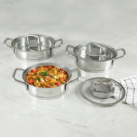 Resim Aryıldız Chef Prestige 6 Parça Sahan Seti 