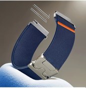 Resim Gaojunshop01 1 Adet Deep Blue 20mm Ayarlanabilir Nefes Alabilir Polyamide Kol Saati Kayışı 