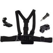Resim Yi İçin Göğüs Bandı-gopro İçin Xiaomi Yi 4 K Aksesuarları Kahraman 10/9/8/7/6/5/4 Oturumu Göğüs Kemeri Kafa Bandı Seti Omuz Askısı Sjcam Go Pro İçin 