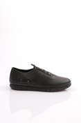 Resim Dgn Erkek Lastik Bağcıklı Sneaker Ayakkabı Siyah 71333616 
