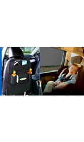 Resim Ankaflex Araç Koltuk Arkası Eşya Düzenleyici ve 2 Adet Yan Cam Güneşliği 