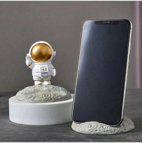 Resim Astronot Telefon Tutucu Çok Renkli 