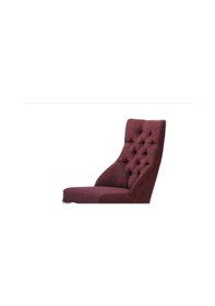 Resim Bengimobilya Sandalye Zus066 Kapitone Model Bordo Renk Ortopedik Oturum Sırt K 