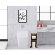 Resim Bk Home Doğal Masif Ahşap Tuvalet Kağıtlığı Ve Dekoratif Ahşap Si (551052502) Bk