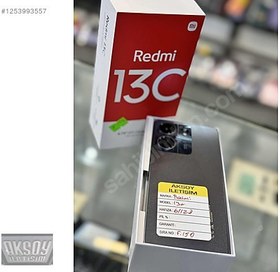 Resim Xiaomi Redmi 13C İkinci El TR | 128 GB 6 GB | Siyah 