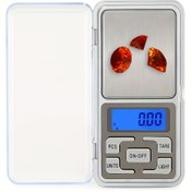 Resim Mavi LCD Ekranlı Yüksek Hassasiyetli 0.01g Dijital Tartı - İlaçlar, Takılar, Altın ve Küçük Miktarların Hassas Tartılmasında Kullanılan Kompakt Elektronik Denge, 2 AAA Pil Dahil, İlaç Tartısı | Kompakt Tartı | Dayanıklı Plastik Yapı, Küçük Tartı 