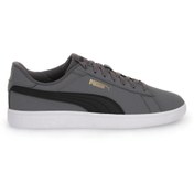 Resim Puma Smash 3.0 Buck GRI Erkek Sneaker 