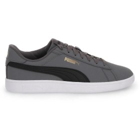 Resim Puma Smash 3.0 Buck GRI Erkek Sneaker 
