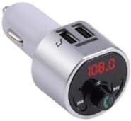 Resim Torima G10 PD Şarj Özellikli Dijital Göstergeli Bluetooth Fm Transmitter Gümüş 