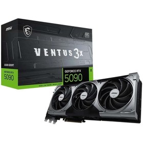 Resim MSI Msı GeForce RTX5090 32G VENTUS 3X OC 32GB GDDR7 512 Bit DLSS 4 Ekran Kartı 