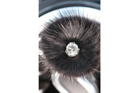 Resim Tasarım Arabam Tüylü Tane Taşlı Klima Süsü Seçenekleri 