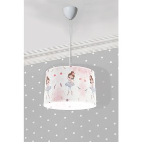 Resim Woodhub Balerin Çocuk Odası Sarkıt Avize 