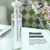 Resim Taşınabilir Mini Nemlendirici, Usb Güçlü Masaüstü Ultrasonik Soğuk Sis Makinesi, Bitkiler, Ofisler, Kreşler İçin Uygun, Kokusuz, Çeşitli Bardaklara Uyar, Su Deposu Yok, Ev ve Seyahat İçin İdeal. 
