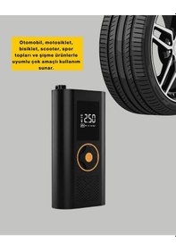 Resim Bfs Çok Amaçlı Dijital Lastik Pompası Araç Bisiklet Top Uyumlu 